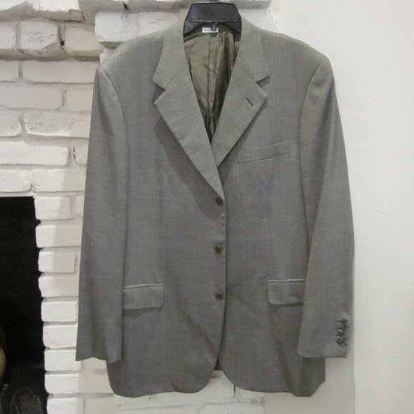 Veste Sport En Pure Cachemire Brioni - Taille 52 Italienne - Beige à Carreaux - Neuf Sans étiquette